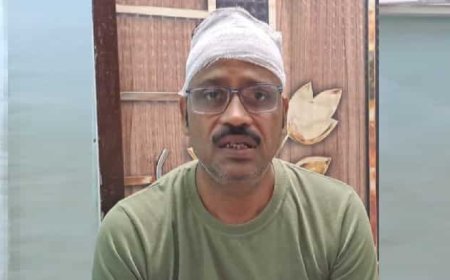 आंख में मिर्च झोंक कर तीन बदमाशों ने शराब सेल्समैन से की लूट।