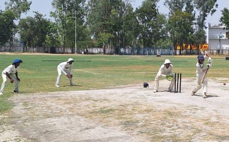 हरदोई न्यूज़: एप्टेक अंडर-16 कप- जयपुरिया इलेवन ने किया जीत का आगाज़।