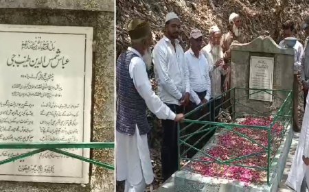 मसूरी में स्वतंत्रता सेनानी अब्बास तैयब जी की पुण्यतिथि पर किया याद, सरकार की बेरुखी पर मुस्लिम समाज में जताई नाराजगी।