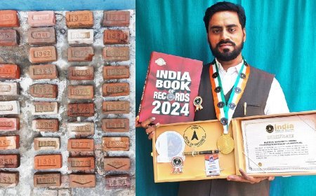 ग़ाज़ीपुर के कुँअर नसीम रज़ा का नाम दूसरी बार इंडिया बुक ऑफ रिकॉर्ड में दर्ज।