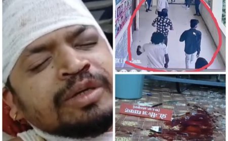 मध्यप्रदेश न्यूज़: जे एच कॉलेज में गुंडागर्दी की हदें पार, आधा दर्जन बदमाशो ने संस्कृत विभाग में घुसकर प्रोफेसर पर मिर्च पावडर फेंका, किया लाठी रॉड  से हमला।