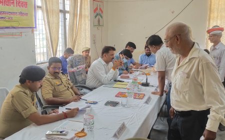 संपूर्ण समाधान दिवस में 103 शिकायतों में से 6 का हुआ तत्काल निस्तारण, 4 टीमें मौके पर भेजी गई।