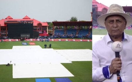 भारत का मैच रद्द होते ही आईसीसी पर भड़के सुनील गावस्कर, जानिए गावस्कर ने क्या कहा।