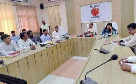 जनपद स्तरीय समिति की बैठक हुई सम्पन्न।