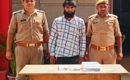 सीतापुर न्यूज़: एटीएम लूट प्रकरण में अंतर्जनपदीय इनामिया गिरफ्तार।