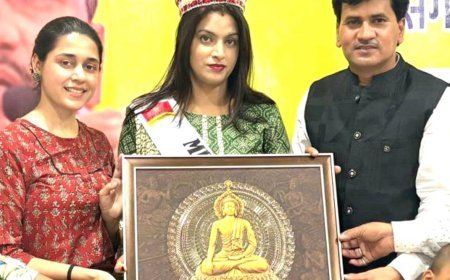 कानपुर न्यूज़: प्रतिनिधि उद्योग व्यापार मंडल की प्रदेश महासचिव मधू यादव गाजीपुर बनी मिसेज़ इंडिया 2024 विजेता।