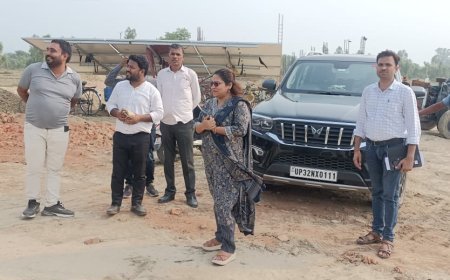 हरदोई न्यूज़: एसडीएम शाहाबाद ने शिकायतों का  किया स्थलीय निरीक्षण , अवैध कब्जों पर सख्त दिखी एसडीएम।