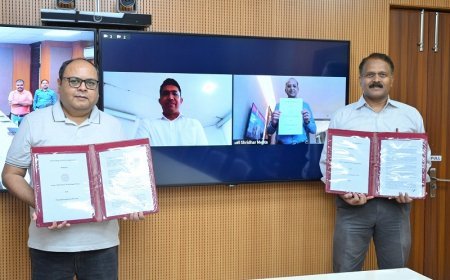 कानपुर न्यूज़: आईआईटी कानपुर ने ‘गोजातीय पशुओं में मस्टाइटिस का पता लगाने’ के लिए एक तकनीक प्रॉम्प्ट इक्विप्मेंट्स प्राइवेट लिमिटेड को हस्तांतरित की। 