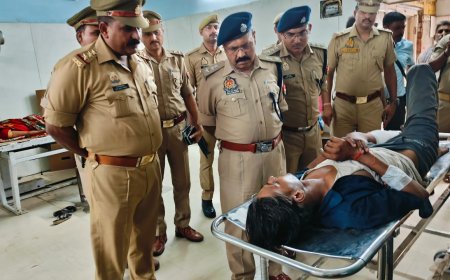 हरदोई न्यूज़: पुलिस ने मुठभेड़ में अंतर्जनपदीय शातिर आरोपी को किया गिरफ्तार, दो आरोपी मौके से फरार, दो पुलिसकर्मी भी हुए घायल। 