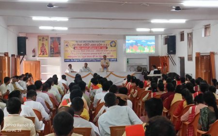 हरदोई न्यूज़: पंचकोषात्मक पद्धति के जरिए विद्यार्थी का सर्वांगीण विकास होता है- हेमचंद