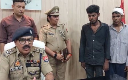 गाजीपुर न्यूज़: पुलिस ने 4 हत्यारोपियों को किया गिरफ्तार।