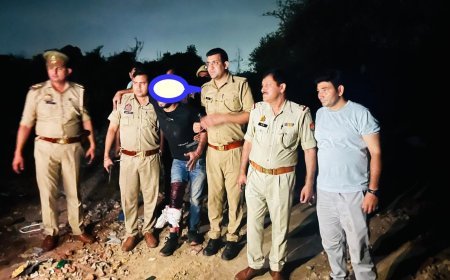 सहारनपुर न्यूज़: कुख्यात बदमाशो पर पुलिस की जबरदस्त कार्रवाई जारी, गोली लगने से वांछित बदमाश हुआ घायल।