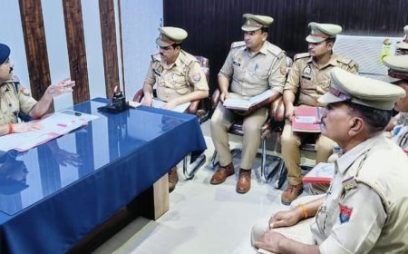 हरदोई न्यूज़: अपराधियों में नजर आना चाहिए पुलिस का भय: एसपी