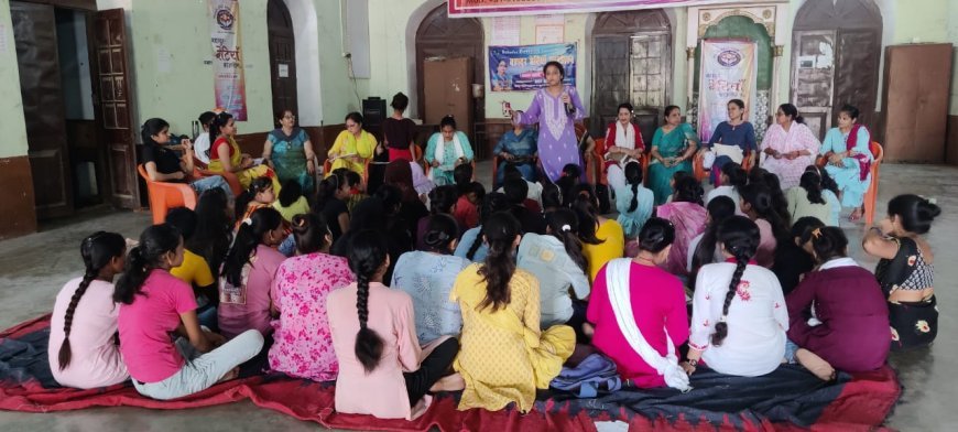 हरदोई न्यूज़: बहादुर बेटियाँ फ़ाउंडेशन द्वारा आयोजित ग्रीष्मक़ालीन शिविर का पाँचवा दिन।