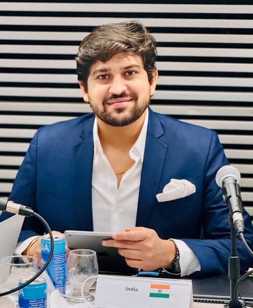 पूर्वांचल के लाल शक्ति सिंह ने ब्राजील में चल रहे G 20 शिखर सम्मेलन में किया भारत के युवाओ का प्रतिनिधित्व।