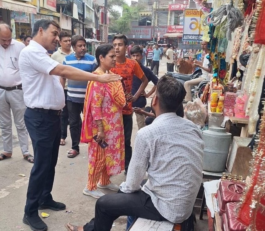 शाहजहांपुर न्यूज़: सड़क पर भविष्य में अवैध अतिक्रमण पाया गया तो देना होगा जुर्माना : नगर आयुक्त
