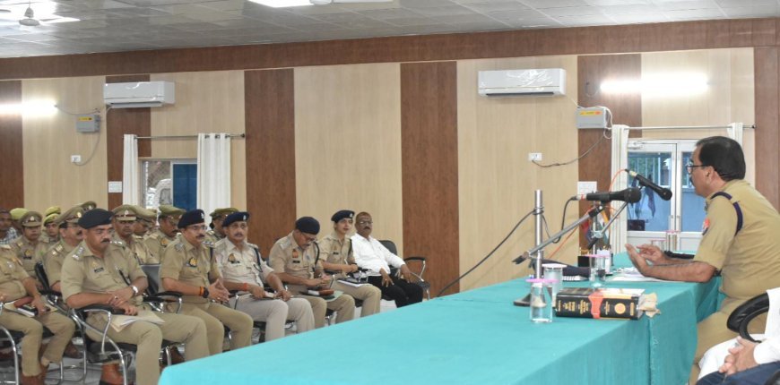 गाजीपुर न्यूज़: अपराधियों के खिलाफ करे कठोर कार्यवाही- ओमवीर सिंह एसपी 