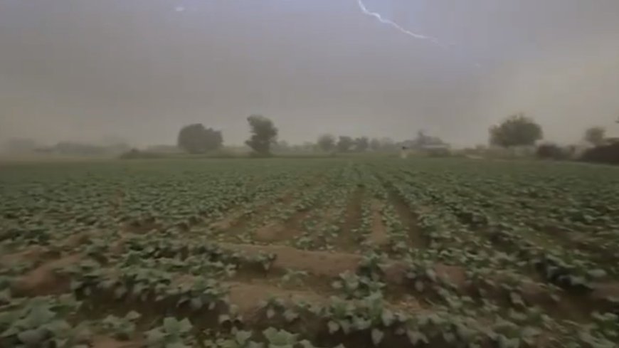 बलिया न्यूज़: वज्रपात से वचाव के लिए एडवाइजरी जारी।