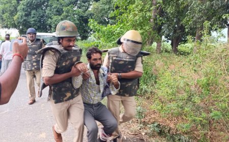 हरदोई न्यूज़: खेमपुर कांड- हत्यारोपियों से हुई पुलिस की मुठभेड़, दो के पैर में लगी गोली।