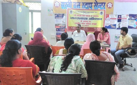 बलिया न्यूज़: एचईडब्ल्यू कार्यक्रम के अंतर्गत 100 दिन का विशेष जागरूकता अभियान के बारे में दी जानकारी।