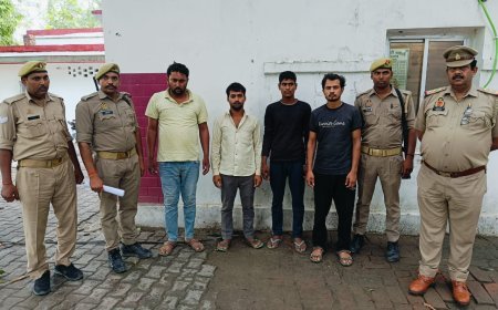 हरदोई न्यूज़: डाला की ईएमआई चुकाने को लूटा था दूध सहित दूसरा डाला, 03 आरोपियों को किया गिरफ्तार। 