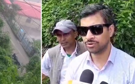 मसूरी में बंद पड़े नाले और नालियों को लेकर लोगों में आक्रोश, लोगो ने सोशल मीडिया में वीडियो करी वायरल।