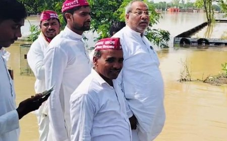 बलरामपुर न्यूज़: राप्ती नदी का रौद्र रूप देख मचा हाहाकार, जिला प्रशासन अलर्ट।