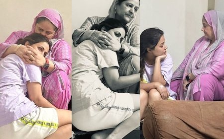 बॉलीवुड अभिनेत्री हिना खान है कैंसर की शिकार, शेयर की मां के साथ भावुक पोस्ट।