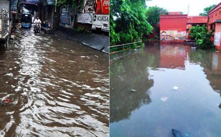 देवबंद न्यूज़: मूसलाधार बारिश से शहर से लेकर देहात लबालब, दुकानों और घरों में पानी घुसने से लोग परेशान, विद्युत आपूर्ति भी चरमराई। 