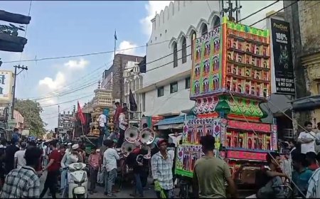 सम्भल न्यूज़: शासन की गाइडलाइन का पालन करते हुए इन ग्रामों में नहीं निकले ताज़िये।