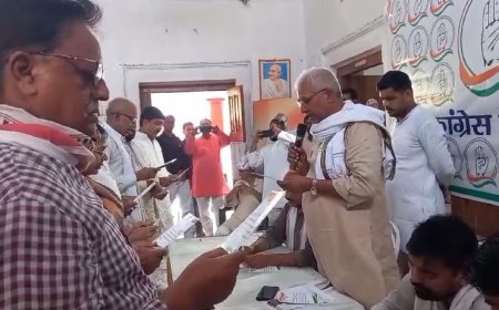 बलिया न्यूज़: 2027 में भाजपा का होगा सफाया बलिया की सारी सीटों पर कांग्रेस गठबंधन का होगा कब्जा- उमाशंकर पाठक