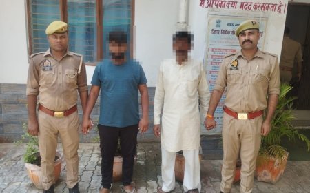 हरदोई न्यूज़ - मारपीट के मामले में दो गिरफ्तार