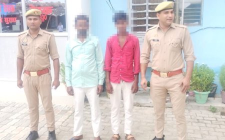 हरदोई न्यूज़: मारपीट और दुष्कर्म के मामले में दो गिरफ्तार