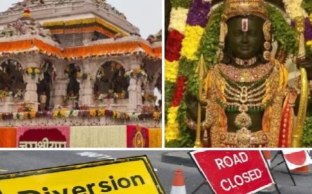 अयोध्या न्यूज़: रामनगरी में 29 जुलाई से चार पहिया वाहनों का प्रवेश प्रतिबंधित हो जाएगा।