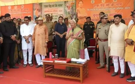 मुझे पता होता है तो मैं यहां आती ही नहीं... - राज्यपाल आनंदीबेन पटेल