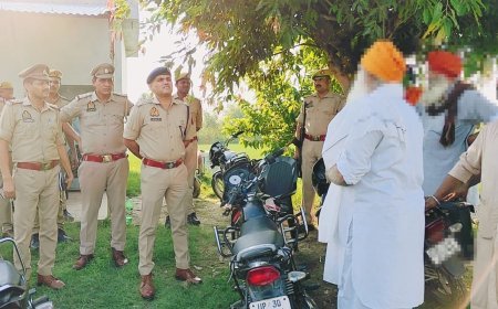 हरदोई:  3 अज्ञात बाइक सवारों ने की फायरिंग, जांच जारी