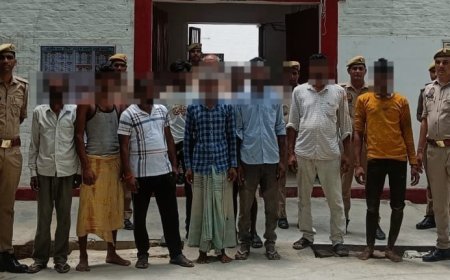 हरदोई:  नाली सफाई को लेकर हुए विवाद में 9 गिरफ्तार