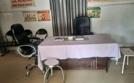 महराजगंज न्यूज़: डॉक्टर की मनमानी से मरीज  हो रहे  हैं परेशान।