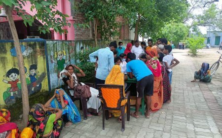 हरदोई न्यूज़: टीबी मुक्त ग्राम पंचायत के तहत स्वास्थ्य विभाग ने शुरू की पहल। 