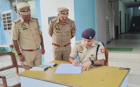 हरदोई: एसपी ने थाना सुरसा का किया निरीक्षण, आवश्यक निर्देश दिए