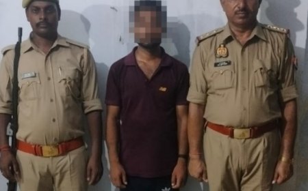 हरदोई: गोवंश के अवशेष मिले, पुलिस ने 1 को पकड़ा