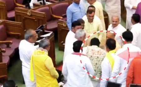 राजा भइया ने लिया सीएम योगी का आशीर्वाद, चर्चाओं का बाजार गर्म