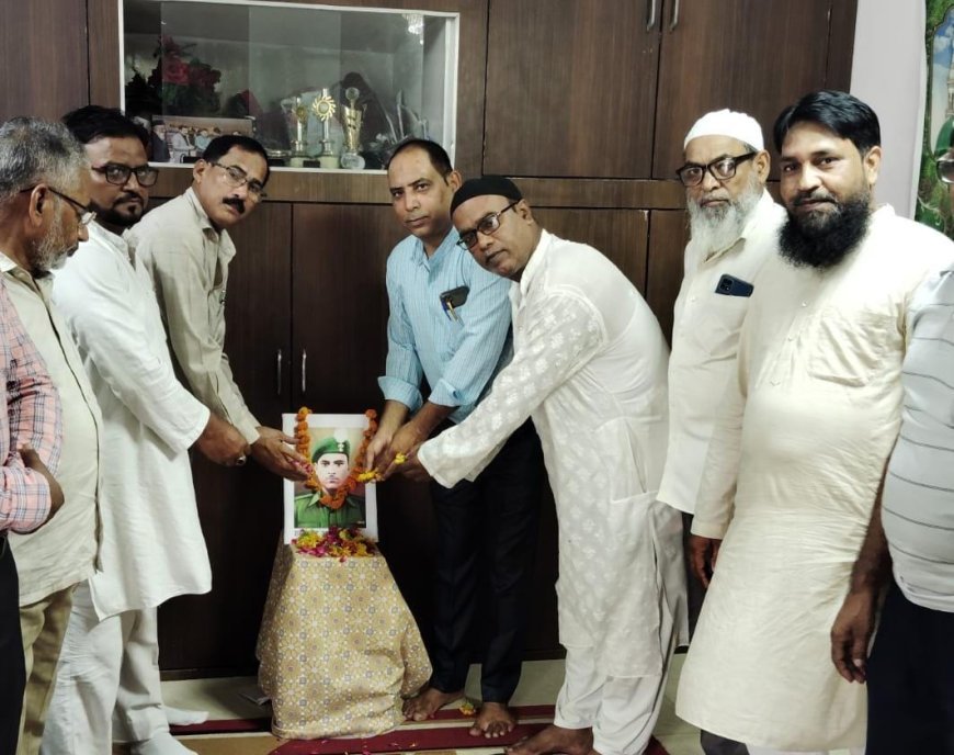 कानपुर न्यूज़: परम् वीर चक्र विजेता शहीद वीर अब्दुल हमीद की जयंती के मौके पर खिराजे अकीदत पेश की। 