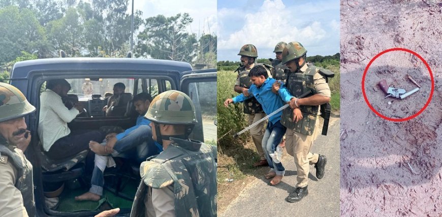 हरदोई न्यूज़: अमन हत्याकांड के दो अन्य आरोपी पुलिस मुठभेड़ में घायल, गिरफ्तार। 