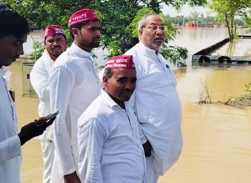 बलरामपुर न्यूज़: राप्ती नदी का रौद्र रूप देख मचा हाहाकार, जिला प्रशासन अलर्ट।