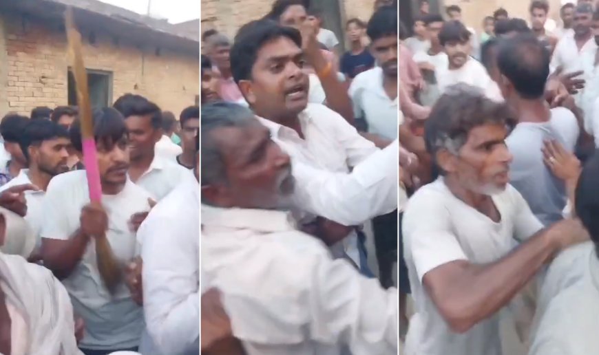 सम्भल न्यूज़। कांबड़ियों के दो गुटों में जमकर मारपीट, चार कांवड़िए घायल, मारपीट का विडियो वायरल।
