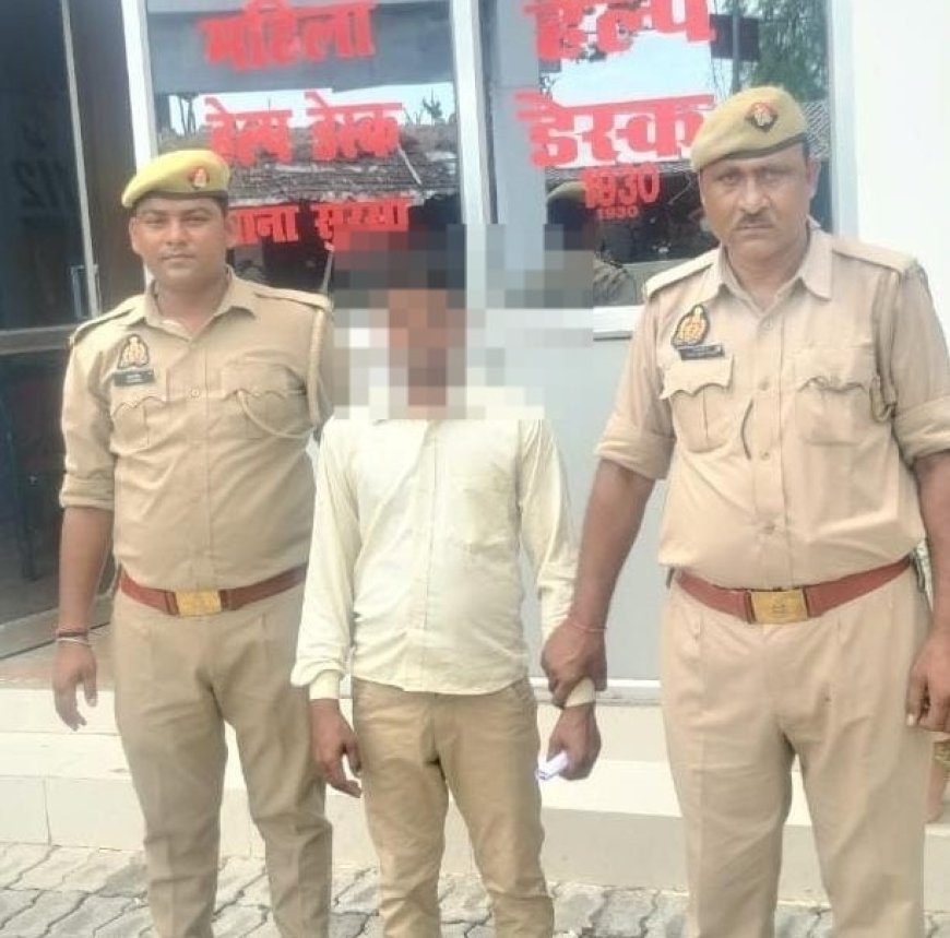 हरदोई: छेड़खानी का वीडियो सोशल साइट पर किया अपलोड़, पुलिस ने पकड़ा