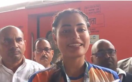 बलिया कि बेटी प्रीति ने राष्ट्रीय किक बाक्सिंग मे चैम्पियनशिप मे जीती स्वर्ण पदक।