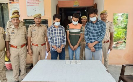 हरदोई: मारपीट कर लूट के मामले में 3 गिरफ्तार