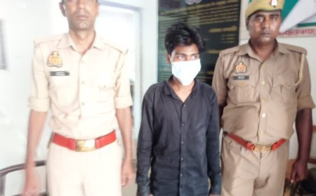 हरदोई: मारपीट कर घर में लगा दी आग, पुलिस ने 1 को पकड़ा